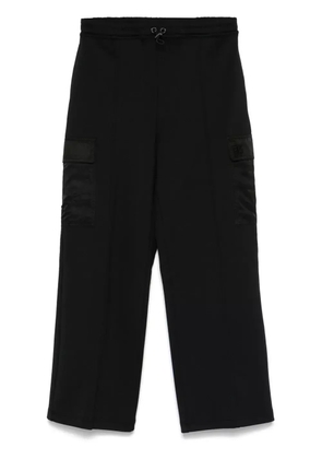 DKNY toggle-fastening track pants - Black