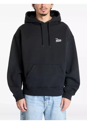 PATTA snake heart-print back hoodie - Black