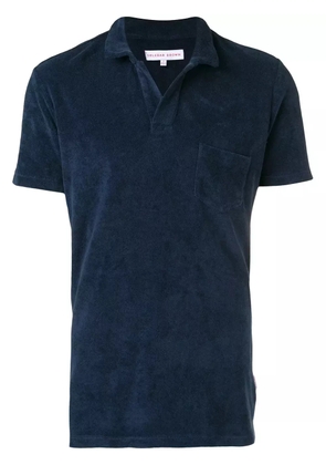 Orlebar Brown Towelling Resort polo shirt - Blue
