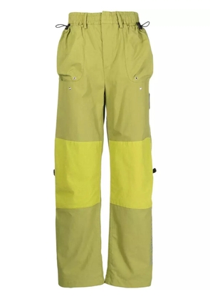 A-COLD-WALL* contrast-panel cargo trousers - Green