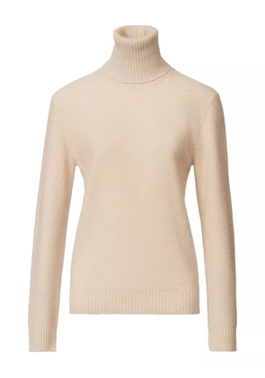 Fabiana Filippi sequin-embellished roll-neck jumper - Neutrals