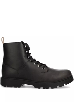 BOSS leather boots - Black