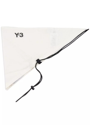 Y-3 reflective bandana - White
