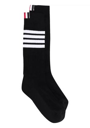 Thom Browne 4-bar mid-calf socks - Black