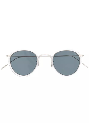 Eyevan7285 717 round frame sunglasses - Metallic