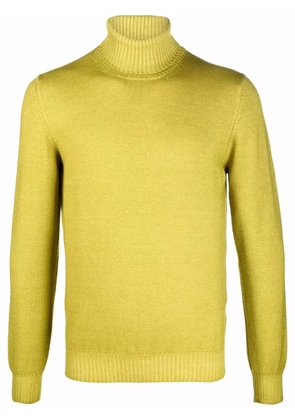 Fileria roll-neck knitted jumper - Green