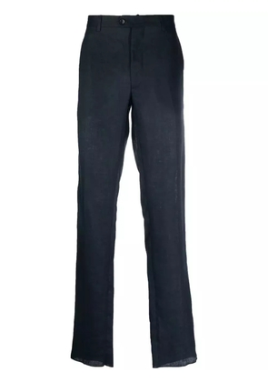 Billionaire linen tailored trousers - Blue
