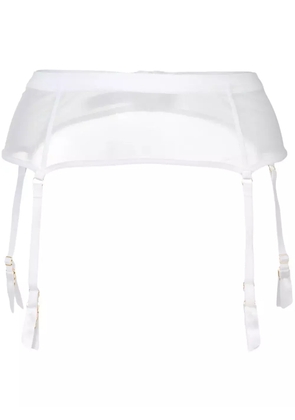 Maison Close Pure Tentation garter belt - White