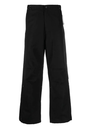 Maharishi tonal-print loose Snopants trousers - Black