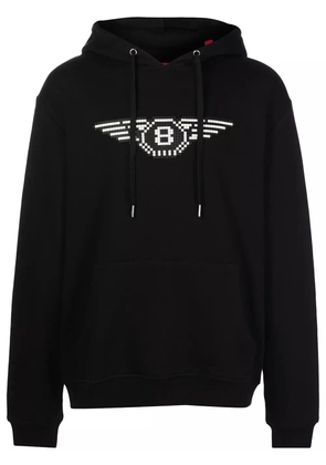Mostly Heard Rarely Seen 8-Bit Flying 8 cotton hoodie - Black