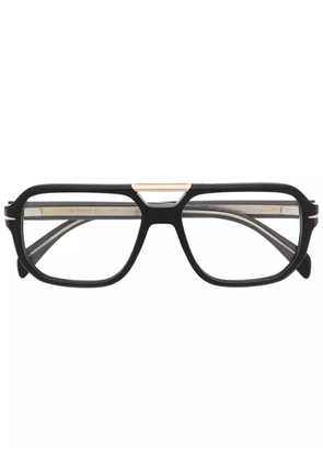 Eyewear by David Beckham pilot-frame glasses - Black