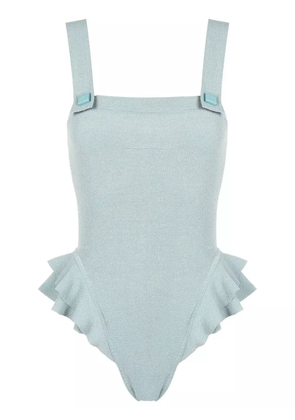 Clube Bossa Barres one-piece swimsuit - Blue