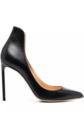 Francesco Russo high-heel pointed-toe pumps - Black