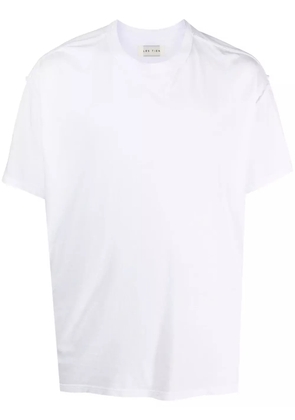 Les Tien crew-neck cotton T-shirt - White