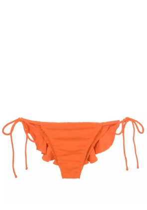 Clube Bossa Malgosia ruffle-hem bikini bottoms - Orange