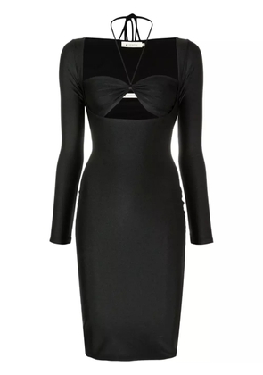Lethicia Bronstein Marylin cut-out bodycon dress - Black
