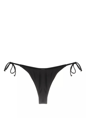 Moschino logo-print bikini bottoms - Black