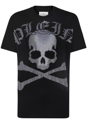 Philipp Plein Gothic Plein cotton T-shirt - Black