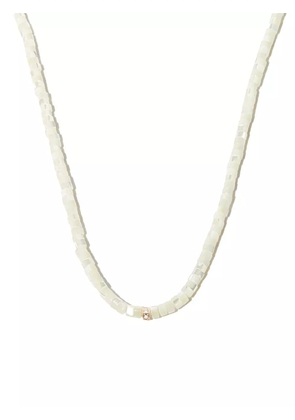 Sydney Evan 14kt yellow gold mother-of-pearl and diamond necklace