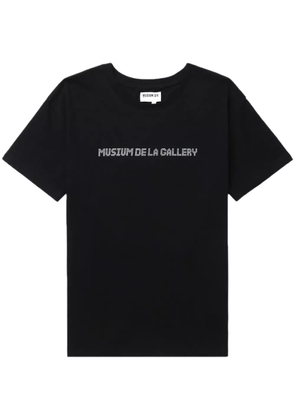 Musium Div. graphic-print cotton T-shirt - Black