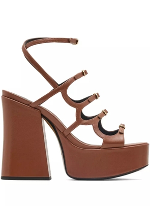 Marc Jacobs Kiki platform sandals - Brown