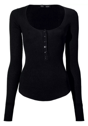 Proenza Schouler Boyd Henley jumper - Black
