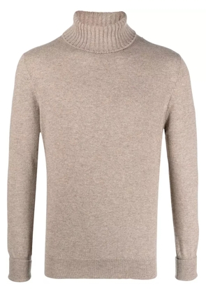 Ballantyne roll-neck cashmere jumper - Neutrals