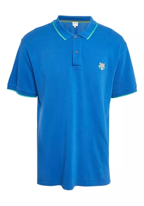 Kenzo Pre-Owned 2024 Tiger-Head polo shirt - Blue