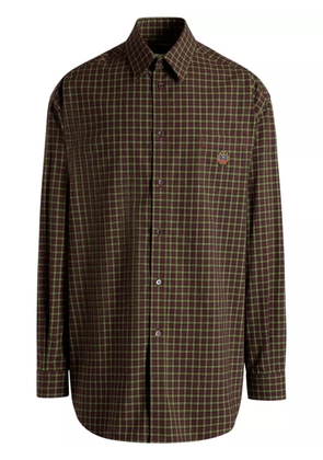 Bally check-pattern shirt - Pink
