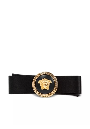 Versace Gianni Ribbon hair clip - Black