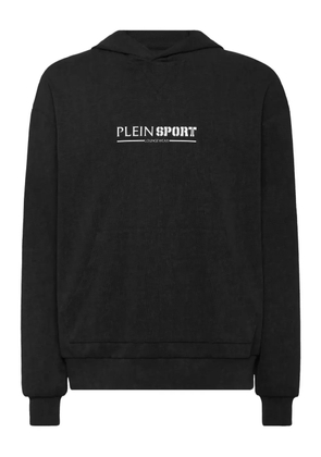 Plein Sport cotton hoodie - Black