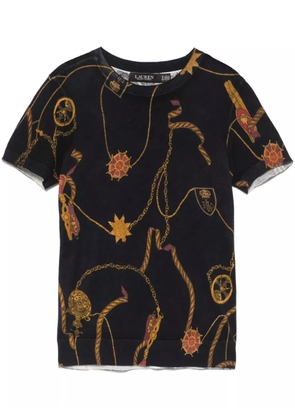 Lauren Ralph Lauren printed T-shirt - Blue