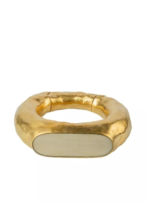 Parts of Four Thick Roman bracelet - Gold