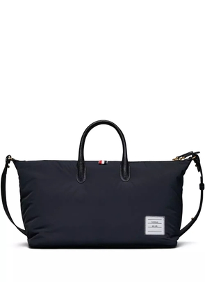 Thom Browne logo-patch bag - Black
