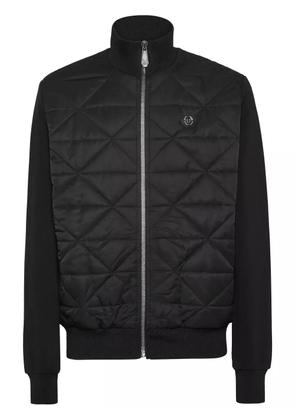 Philipp Plein quilted jogging jacket - Black
