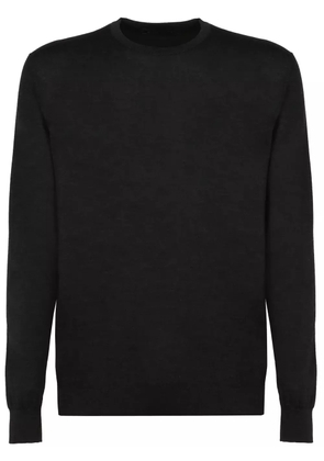Kiton wool jumper - Black