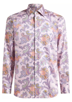 ETRO Maxi Flower Paisley shirt - Pink