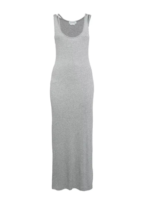 LOVERS + FRIENDS shoulder cut maxi dress - Grey