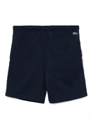 Lacoste cotton logo-trim shorts - Blue