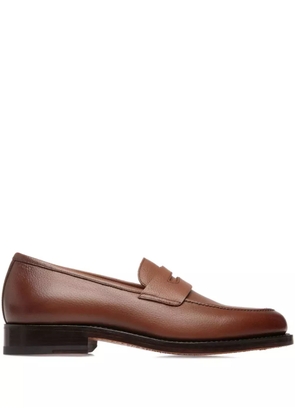 Bally leather penny loafers - Brown