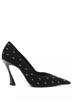 Mugler 95mm Fang pumps - Black