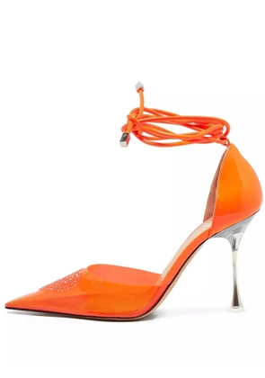 MACH & MACH pre-owned 95mm Heart pumps - Orange