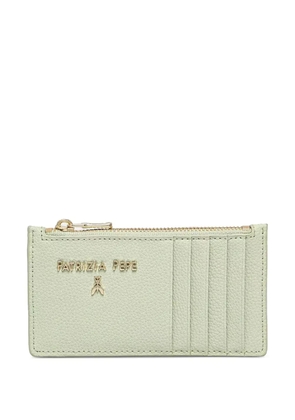 Patrizia Pepe logo-plaque wallet - Green