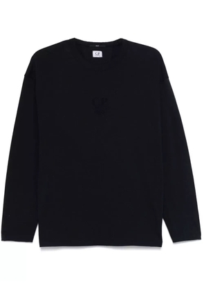 C.P. Company logo-embroidered T-shirt - Blue