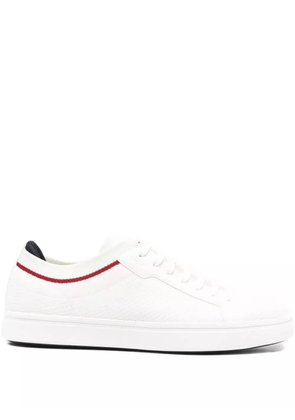 Geox Baltmoore knitted-panel lace-up sneakers - White
