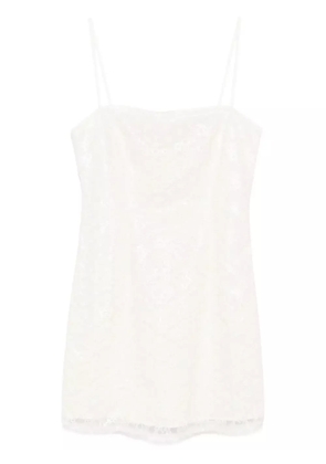 ROTATE BIRGER CHRISTENSEN beaded mini dress - Neutrals