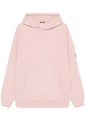 C.P. Company Lens-detail hoodie - Pink