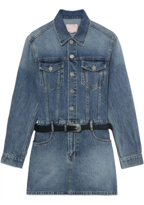 BAPY BY *A BATHING APE® denim mini dress - Blue