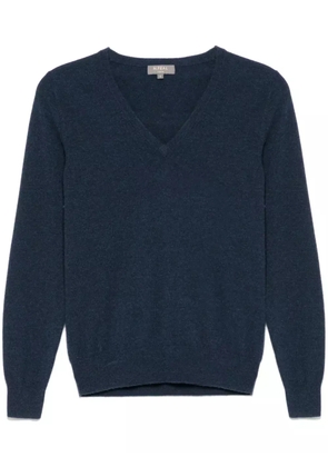 N.Peal Phoebe V neck jumper - Blue