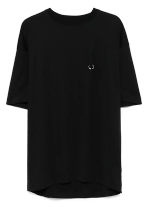 Mugler piercing T-shirt - Black